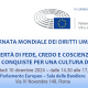 ROMA. Per la Giornata Mondiale dei Diritti Umani, convegno su libertà di fede, credo e coscienza il 10 dicembre